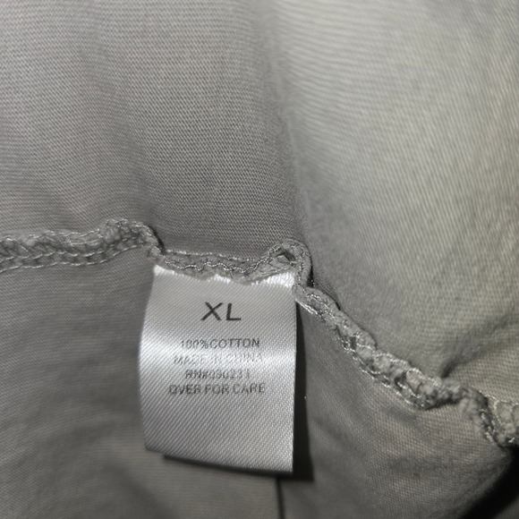 PacSun Los Angeles Boxy Fit Long Sleeve T Shirt Gray XL Skull Cherry Graphic - Picture 5 of 8